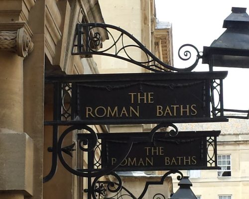 roman baths roman bath signs