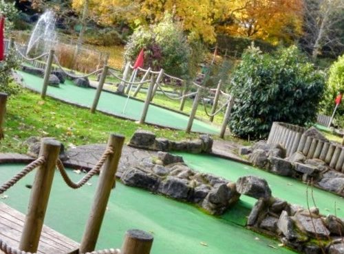 Adventure Golf course at Victoria Park in Bath 101112 (2).JPG~2 crazy golf at Victoria park in Bath