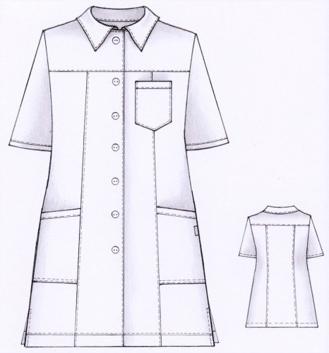 Johanna Läkarrock 5628R-1