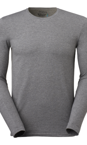 Sandryds t-shirt Grey melange Leo art 1000197 Arbetskläder vården Arbetskläder restaurang