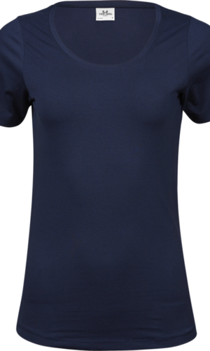 Teejays Womans Stretch Tee 450 navy Arbetskläder vården samt Arbetskläder restaurang
