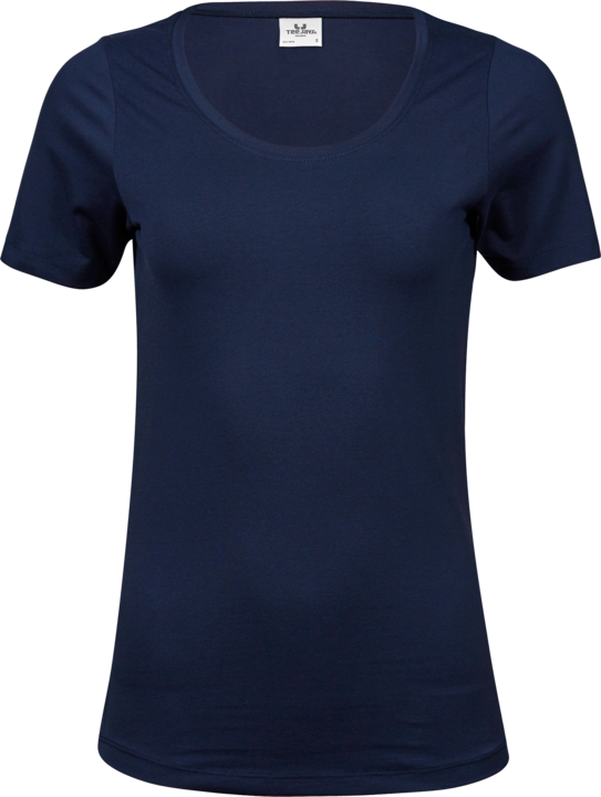 Teejays Womans Stretch Tee 450 navy Arbetskläder vården samt Arbetskläder restaurang