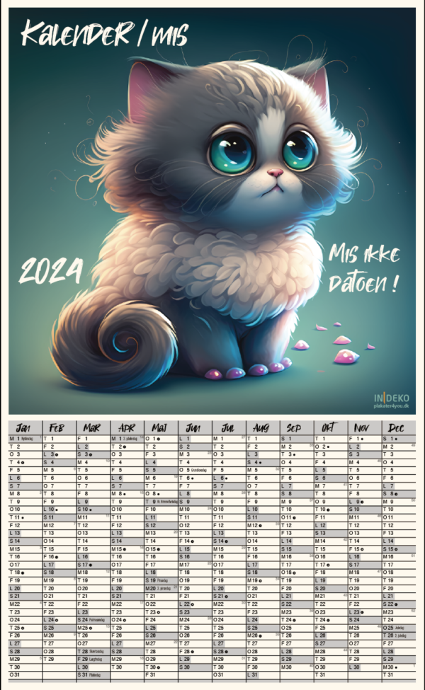 Mis kalender 2024