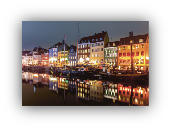 Skyline plakat Nyhavn København