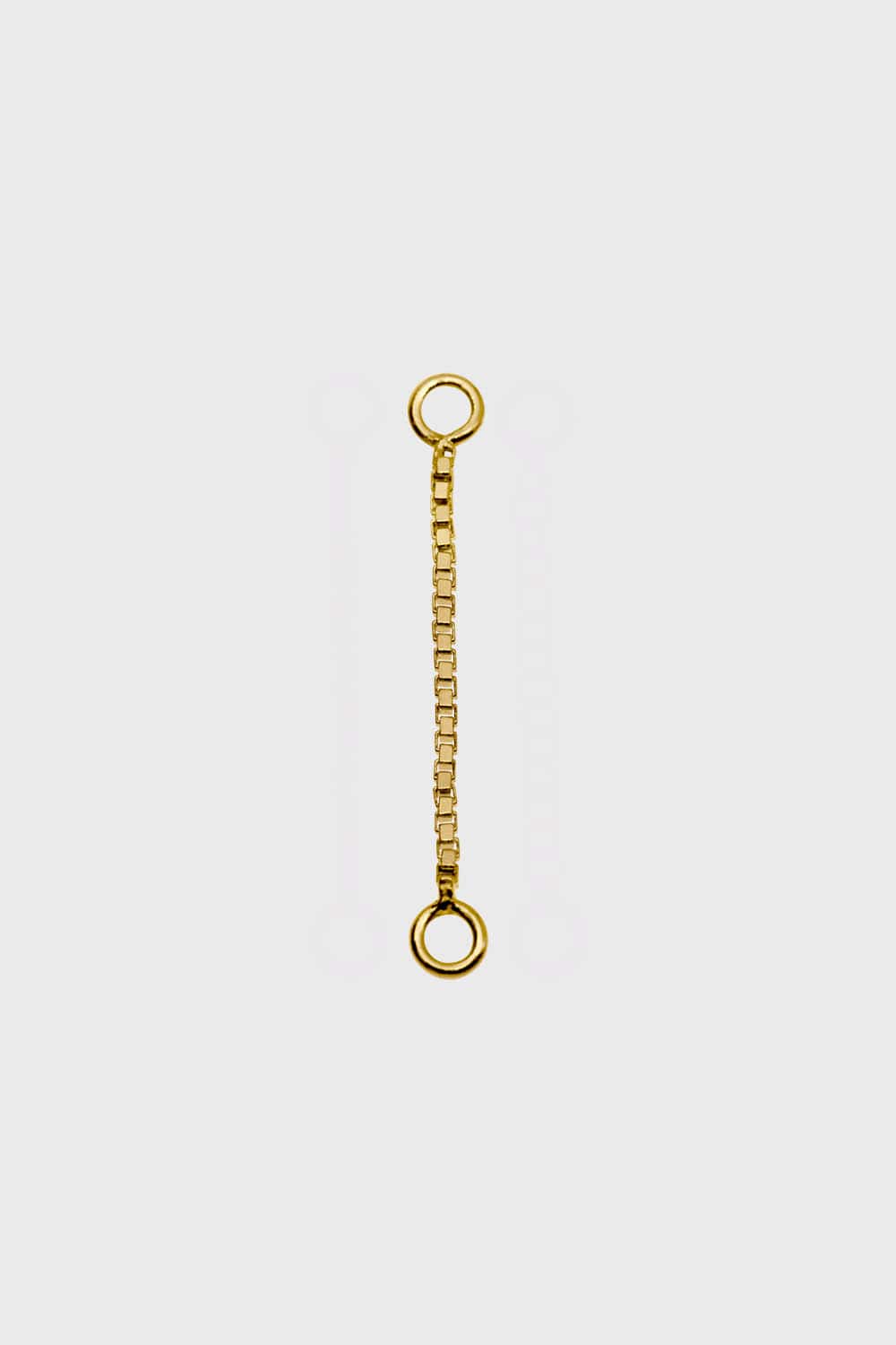 PLANCTOLOGY® DRIFTER SOLID GOLD CONNECTOR BOX CHAIN.