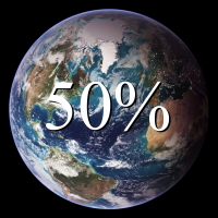 50%