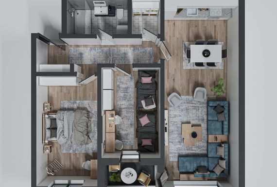 Banesa 04, 09, 14, 19, 24, 29, 34 - 91.69 m² - Baza Banesa 04, 09, 14, 19, 24, 29, 34 - 91.69 m² - Baza