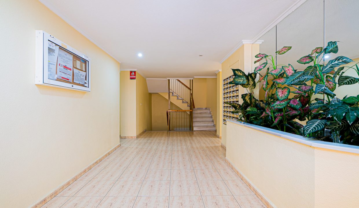 Main Hallway To The Apartment Building - PM Torrevieja