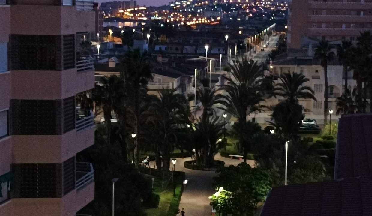 Stunning Night View To The Park - LA Mata Beach, Torrevieja
