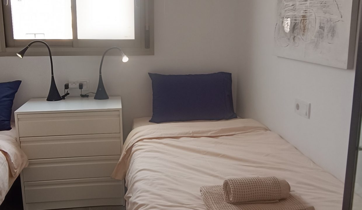single bed and window - PM Torrevieja