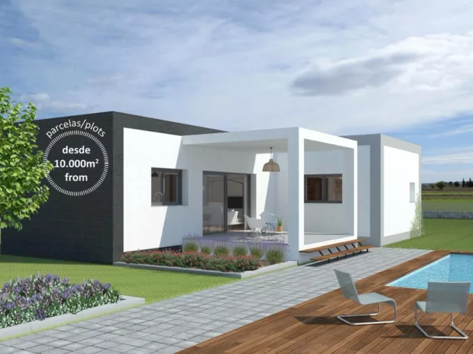 New build villa located on a plot of 10