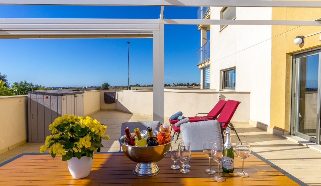 Outdoor Patio With Resting Area