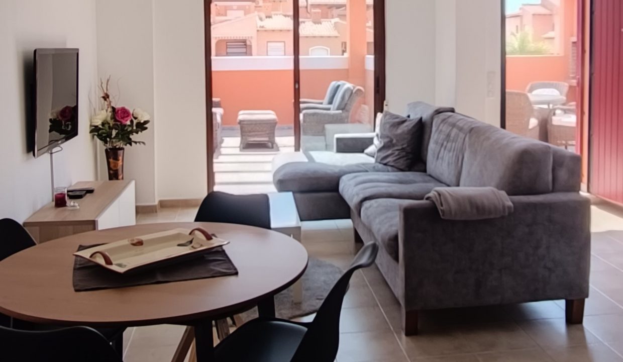 Living Room With Large And Cozy Sofa - PM Torrevieja