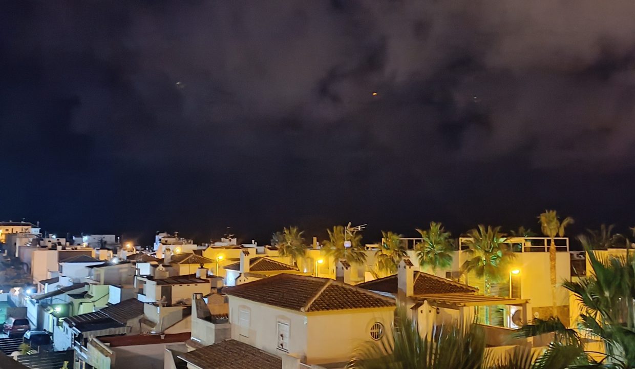 Night View From Solarium - Luxury Villa For Rent