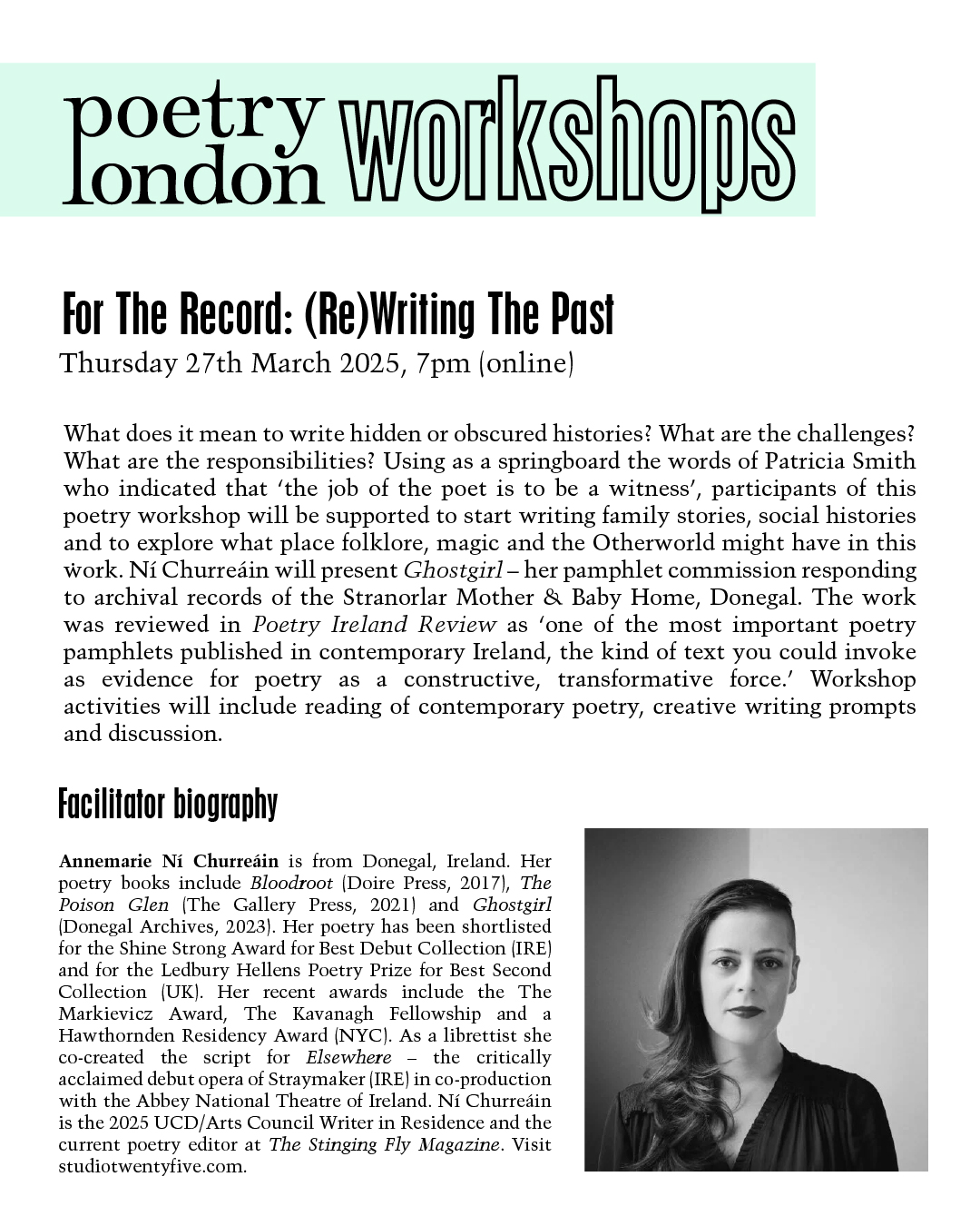 For The Record: (Re)Writing The Past