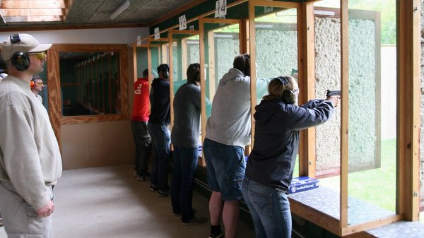 Indoor range shooting