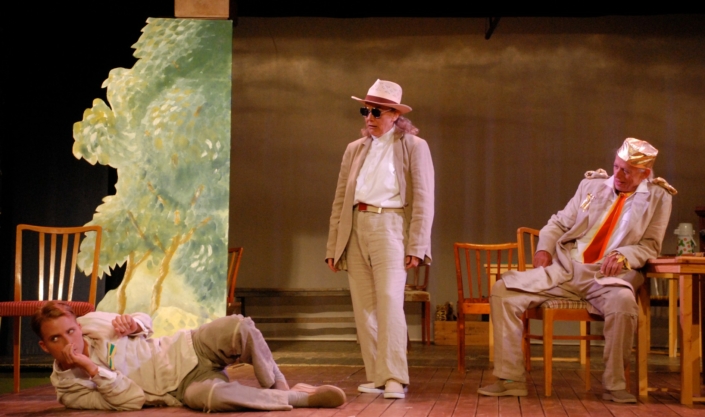 Kung Lear Kung Lear på Shakespeare på Gräsgården i regi av Andreas Lindal och Pontus Plaenge.