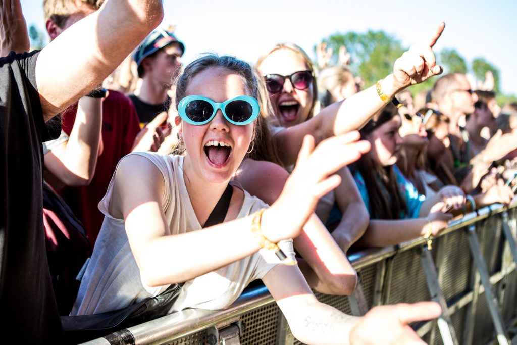 James Blunt, Jelling Musikfestival, Scenen