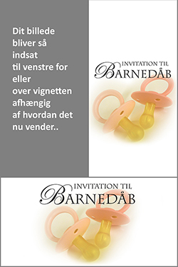 Barnedåb - 2 røde sutter