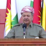 Nameya Serok Barzanî ji Konferansa Navnetewî ya Avakirina Federasyona Komeleyên Kurd li Komara Sovye...