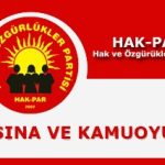 HAK-PAR: “Yekîtiya Neteweyî” bi hevkariya hêz û aliyên neteweyî pêk tê