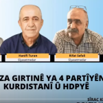 ROJEVA ME(Doza Girtinê ya 4 Partîyên Kurdistanî û HDPyê)