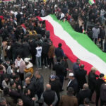 Welatiyên Şêxanê dijî êrîşên moşekî yên Îranê xwenîşandanek kirin