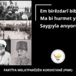 PWK: 11925 Kürt milli başkaldırısının lideri Şeyh Said ve arkadaşları bugün de yolumuzu aydınlatıyor...