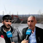 İŞ MAKİNELERİ DİCLE NEHRİ’NDEN KUM ÇIKARIYOR, HALK İSYANDA