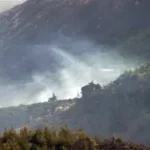 Türk ordusu bombaladı: Amedi'ye bağlı köyde yangın çıktı