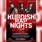 XEM, Pîroz ve Ronî Artîn, Kurdish Rap Nights kapsamında 25 Ekim'de İstanbul'da