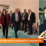 Reha Ruhavîoglu: Xelk bi awayekî bihêz piştgiriyê nade pêvajoyê