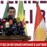 Mezlûm Ebdî: Em hêvî dikin bibe destpêka lidarxistina konferanseke giştî ya hemû Kurdan -Video