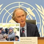 Pedersen: Hebûna çekdarên biyanî li Sûriyeyê gef e