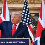 Trump li ser biryara Brîtanyayê ya naskirina Filistînê nerazî ye