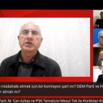 Yan Etki -“KÜRTLER KENDİ KOMİSYONUNU KURMALI MI?”