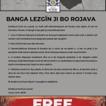 Enstîtuya Kurdî ya Lozanê: BANGA LEZGÎN JI BO ROJAVA