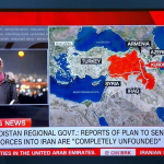 Nexşeya Kurdistanê ya li ser CNNê Enqere hêrs kir