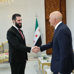 Ehmed Şer û Tom Barrack hevkariya aborî gotûbêj kir
