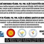 LI QOSERÊ KONFERANSA PÊLKURD, PSK, PWK, VEJÎN Û KESAYETÎYÊN SERBIXWE