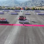 Bi amadebûna Nêçîrvan Barzanî 210 efser mezûn dibin