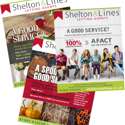 Shelton & Lines Branding Advert