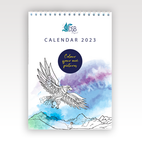 Colour Your Own Calendar 2023