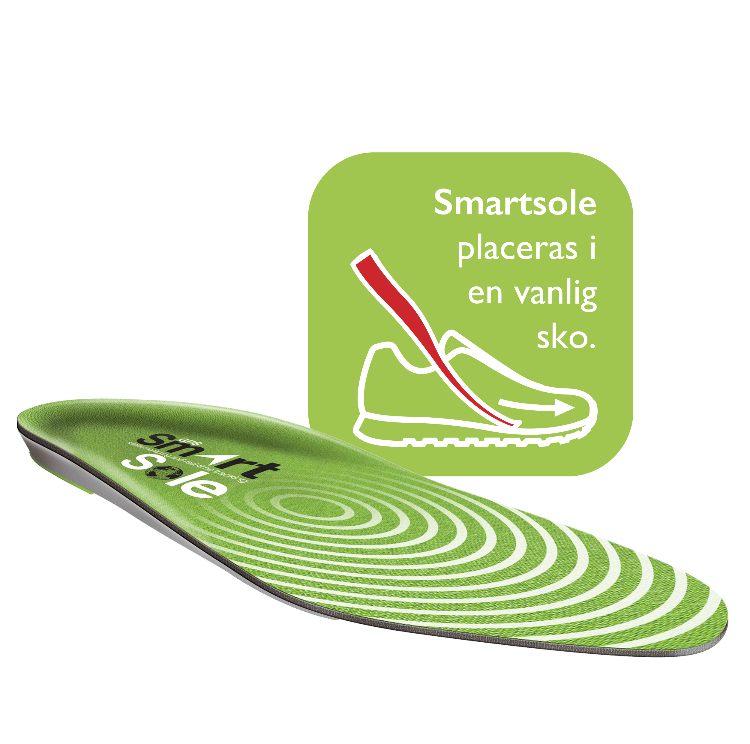 GPS SmartSole, sulan med inbyggd GPS