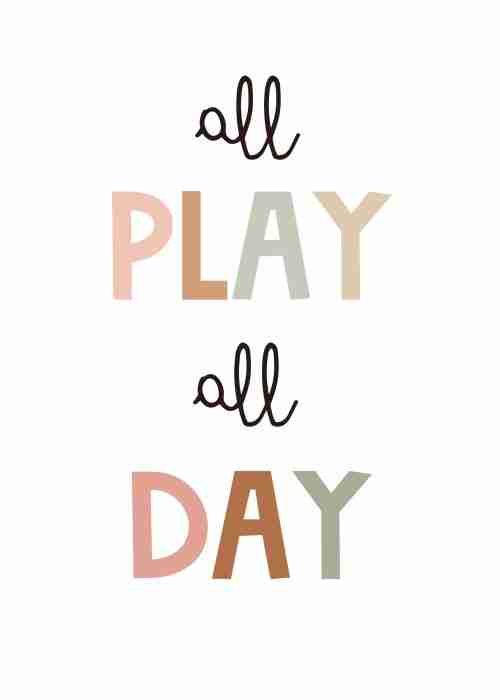 All Play All Day Poster