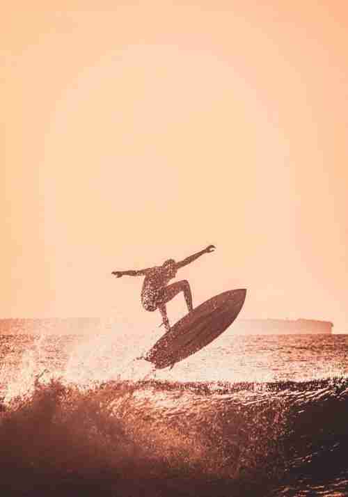 Surfare i Luften Poster