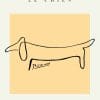 Picasso Hund Poster