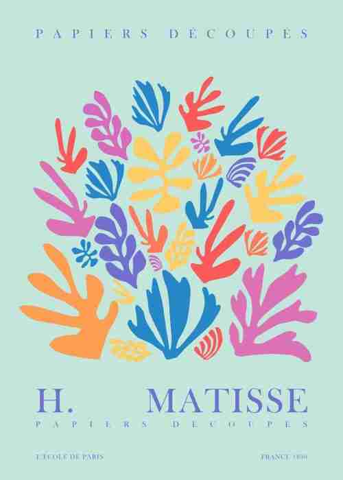 Matisse Blad Poster