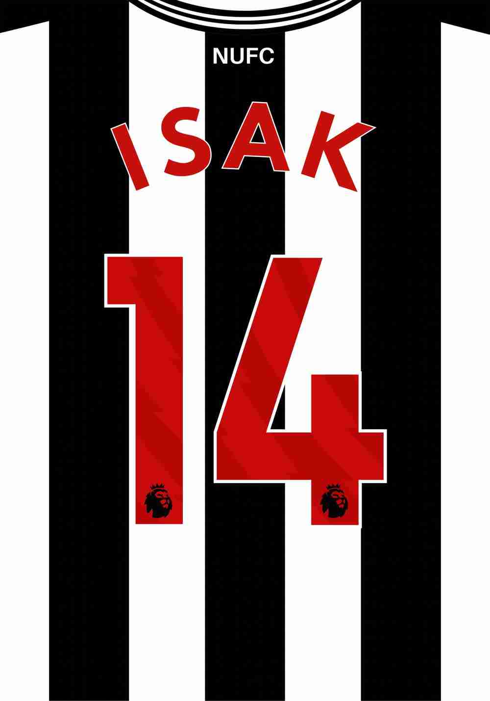 Alexander Isak Fotbollströja Poster