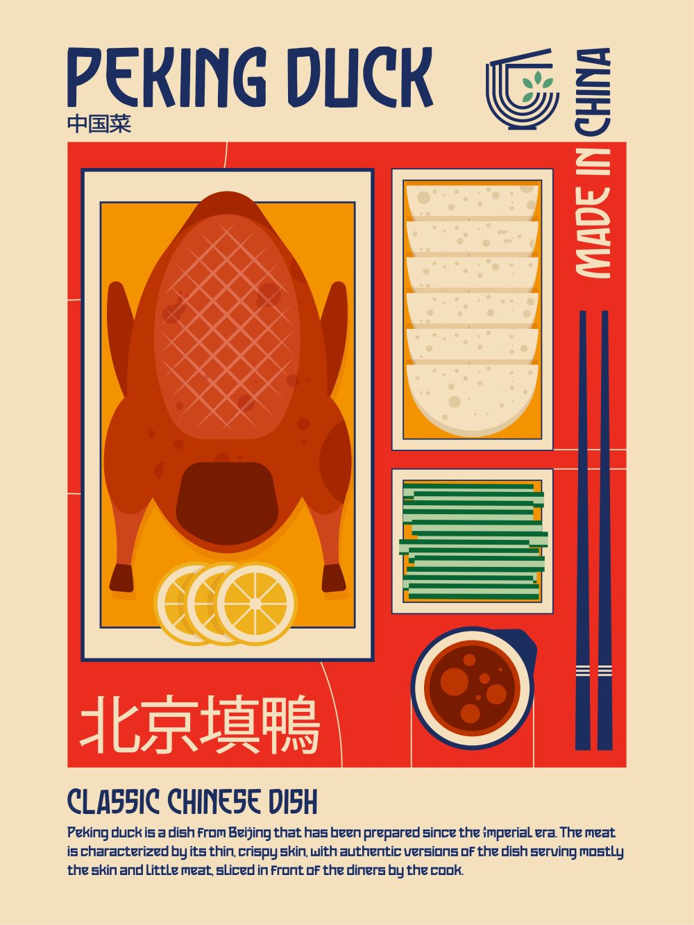 Peking Duck Poster